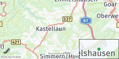 Google Map of Hollnich bei Kastellaun