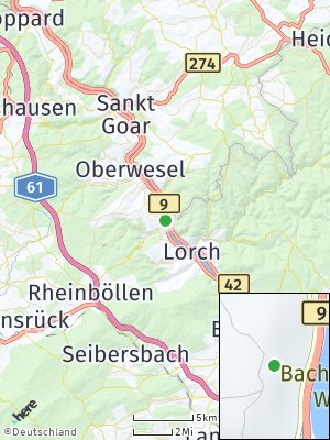 Here Map of Bacharach