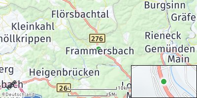 Google Map of Frammersbach