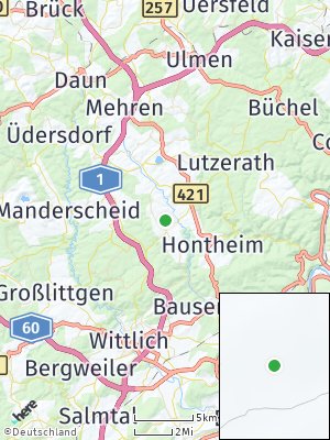 Here Map of Oberscheidweiler