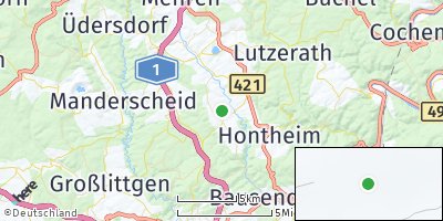Google Map of Oberscheidweiler