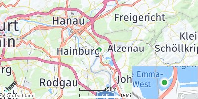 Google Map of Kahl am Main