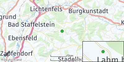 Google Map of Lahm bei Lichtenfels