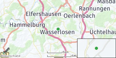 Google Map of Wasserlosen