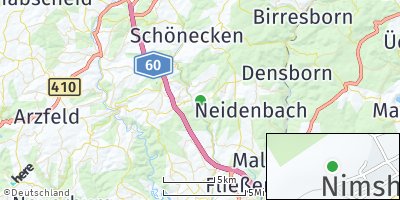 Google Map of Nimshuscheid