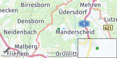 Google Map of Deudesfeld