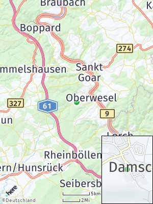 Here Map of Damscheid