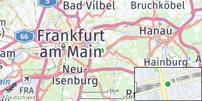 Google Map of Offenbach am Main