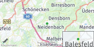 Google Map of Balesfeld