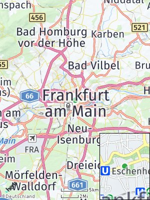 Here Map of Innenstadt