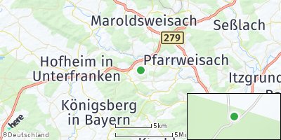 Google Map of Burgpreppach