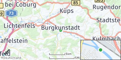Google Map of Altenkunstadt
