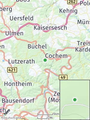 Here Map of Dohr bei Cochem