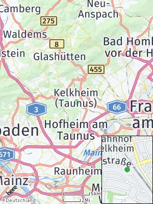 Here Map of Kelkheim