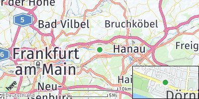 Google Map of Dörnigheim