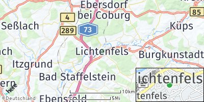 Google Map of Lichtenfels