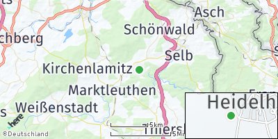 Google Map of Heidelheim