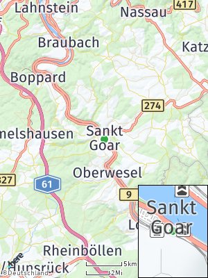 Here Map of Sankt Goar