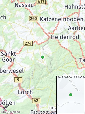 Here Map of Weidenbach