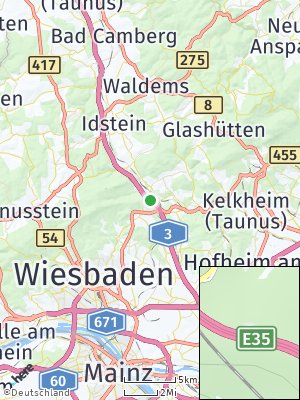 Here Map of Niedernhausen