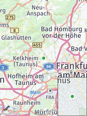Here Map of Schwalbach am Taunus