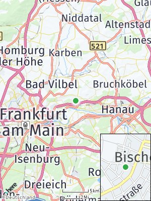 Here Map of Bischofsheim
