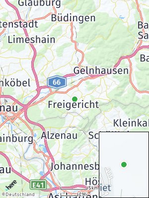 Here Map of Freigericht