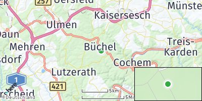 Google Map of Büchel bei Cochem