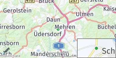 Google Map of Schalkenmehren