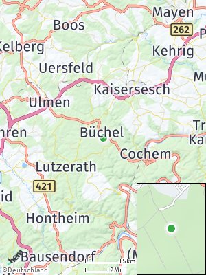 Here Map of Büchel bei Cochem