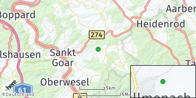 Google Map of Niederwallmenach
