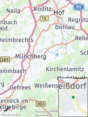 Here Map of Weißdorf