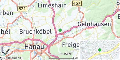 Google Map of Langenselbold