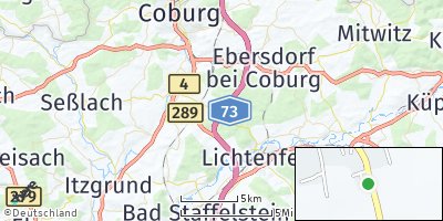 Google Map of Buch am Forst