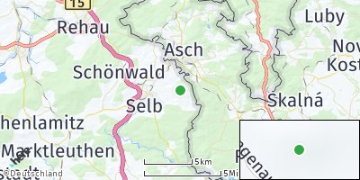 Google Map of Längenau