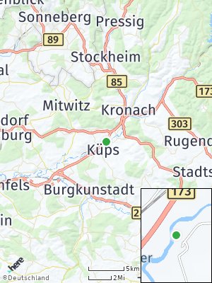 Here Map of Küps