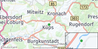 Google Map of Küps