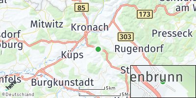 Google Map of Weißenbrunn