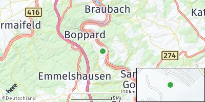 Google Map of Weiler bei Bad Salzig