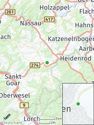 Here Map of Nastätten
