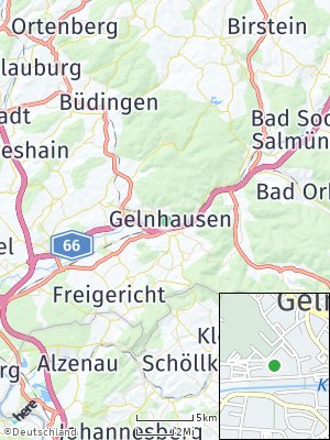 Here Map of Gelnhausen