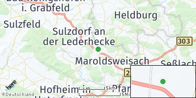 Google Map of Ermershausen