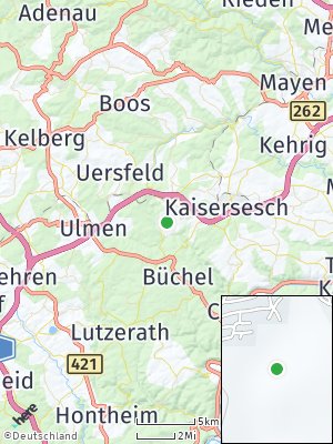 Here Map of Müllenbach bei Mayen