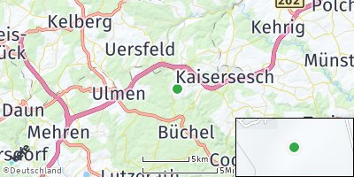 Google Map of Müllenbach bei Mayen