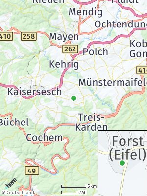 Here Map of Forst