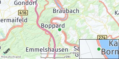Google Map of Kamp-Bornhofen