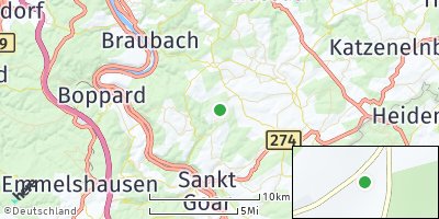 Google Map of Eschbach bei Nastätten