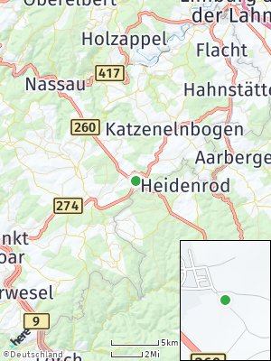Here Map of Holzhausen an der Haide