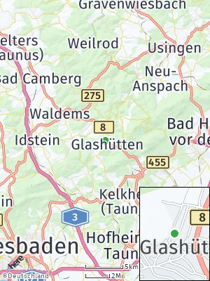 Here Map of Glashütten