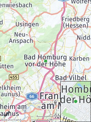 Here Map of Bad Homburg